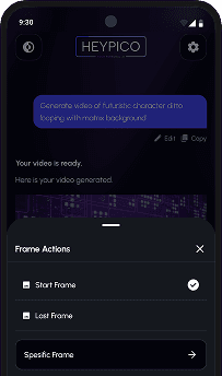 Extend Video with AI Engine